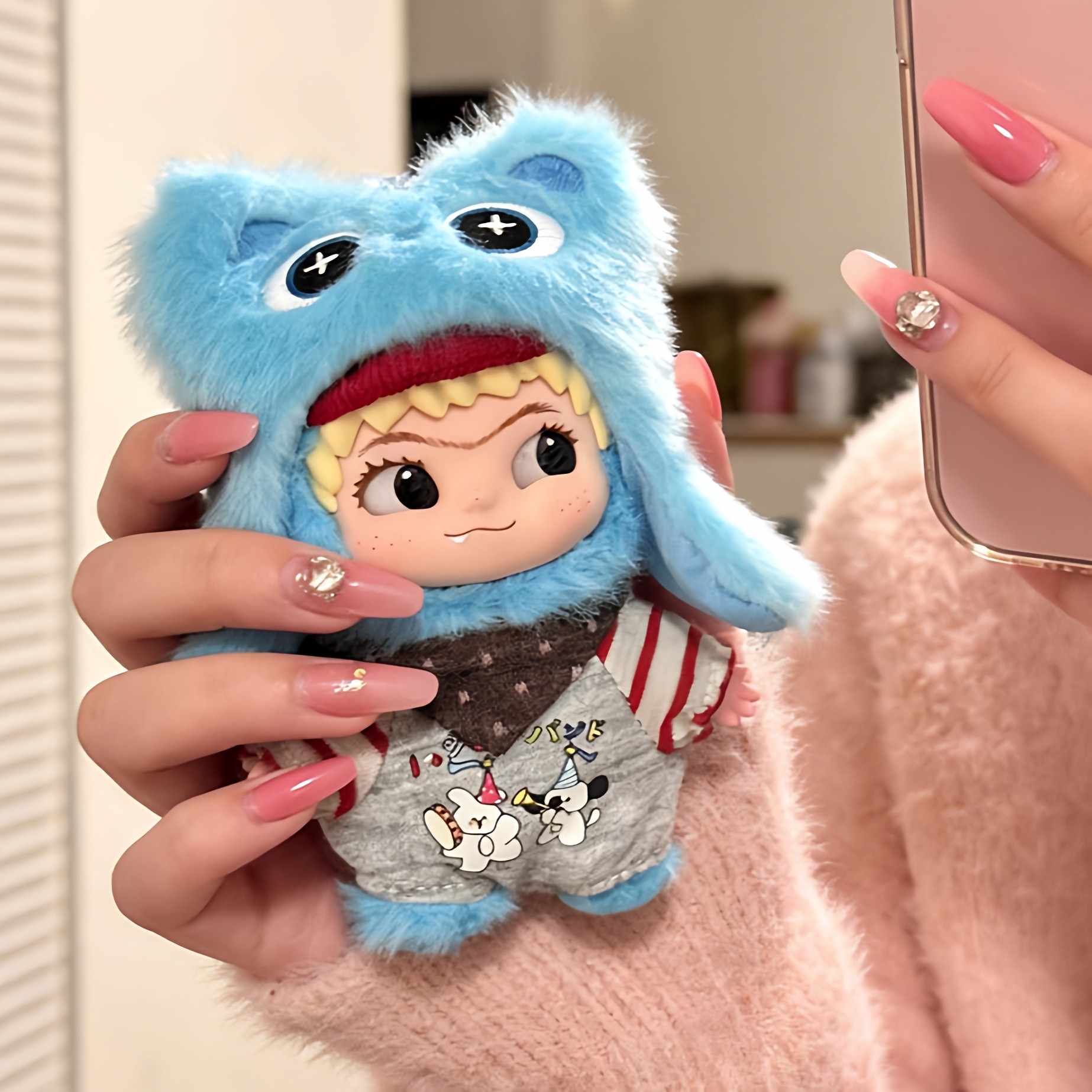 10cm娃衣wakuku开挂娃衣毛绒盲盒搪胶公仔可爱娃衣,模玩/动漫/周边/娃圈三坑/桌游,棉花娃娃/毛绒玩具娃衣,淘宝优惠券,粉丝福利购,淘宝优惠卷