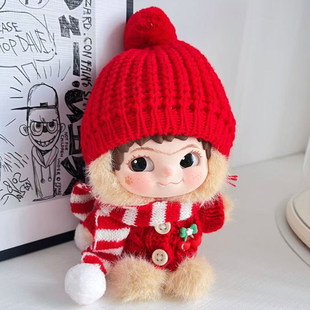 仅娃衣WAKUKU二代搪胶玩偶狐狐兔兔针织毛衣帽子衣服甜美可爱