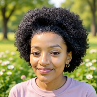 13x4 Afro Kinky Curly Pixie Cut Human Hair Wigs半蕾丝爆炸头