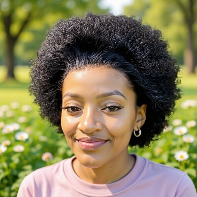 13x4 Afro Kinky Curly Pixie Cut Human Hair Wigs半蕾丝爆炸头