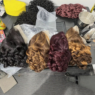 13x4 bouncy curly fumi double drawn wig 250density 14A
