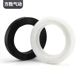 PA6尼龙管空压机气管机床油管8mm/10mm/12mm硬管透明气动软管