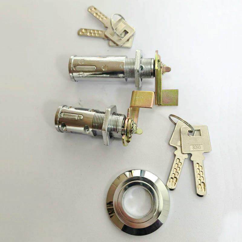 金属加厚锁芯各种规格防火保险箱锁保险柜锁芯防盗锁加长转舌锁