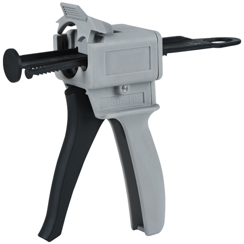 AB胶枪/手动AB胶枪/50ML10：1点胶枪/双组份胶枪/圆卡口