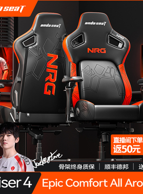 安德斯特NRG战队电竞椅 训练指定座椅NRG战队游戏椅子电脑椅