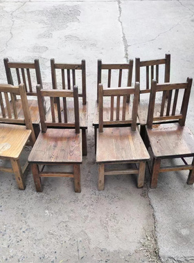 老物件旧家具小板凳椅子靠背椅