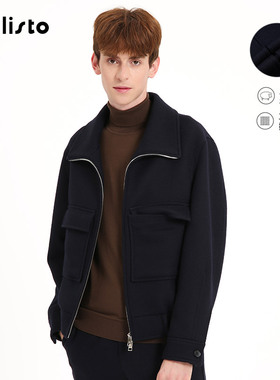 【100%绵羊毛】callisto卡利斯特男士外套休闲保暖夹克FSFEJ102C