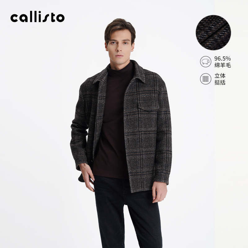 卡利斯特翻领秋冬夹克外套