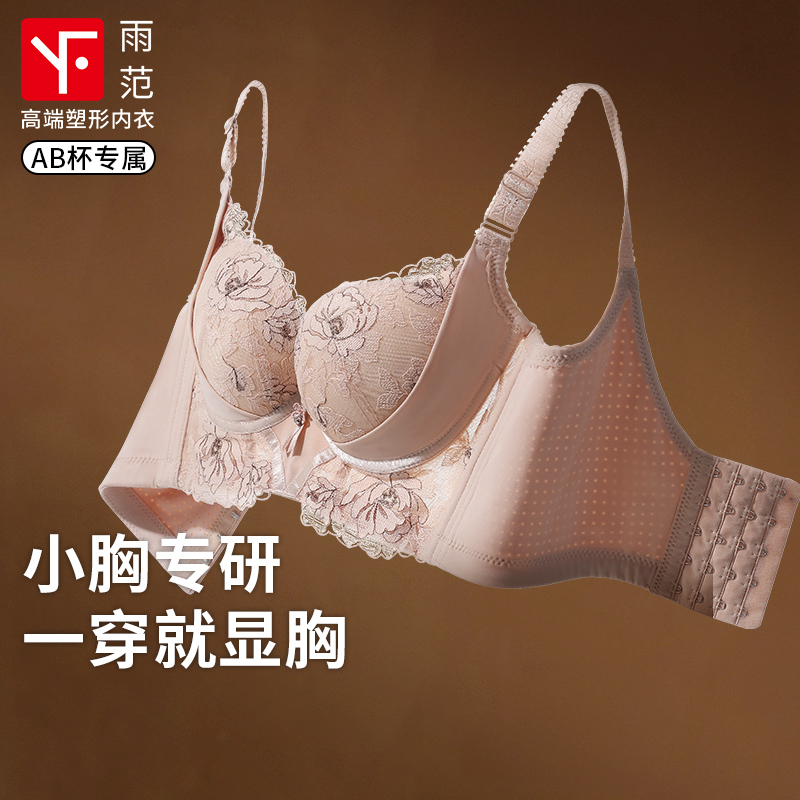 雨范塑形内衣女小胸聚拢显大文胸