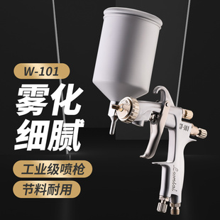 露明娜气动W101喷漆枪木工家具汽车高雾化喷枪喷胶水枪底漆喷涂枪