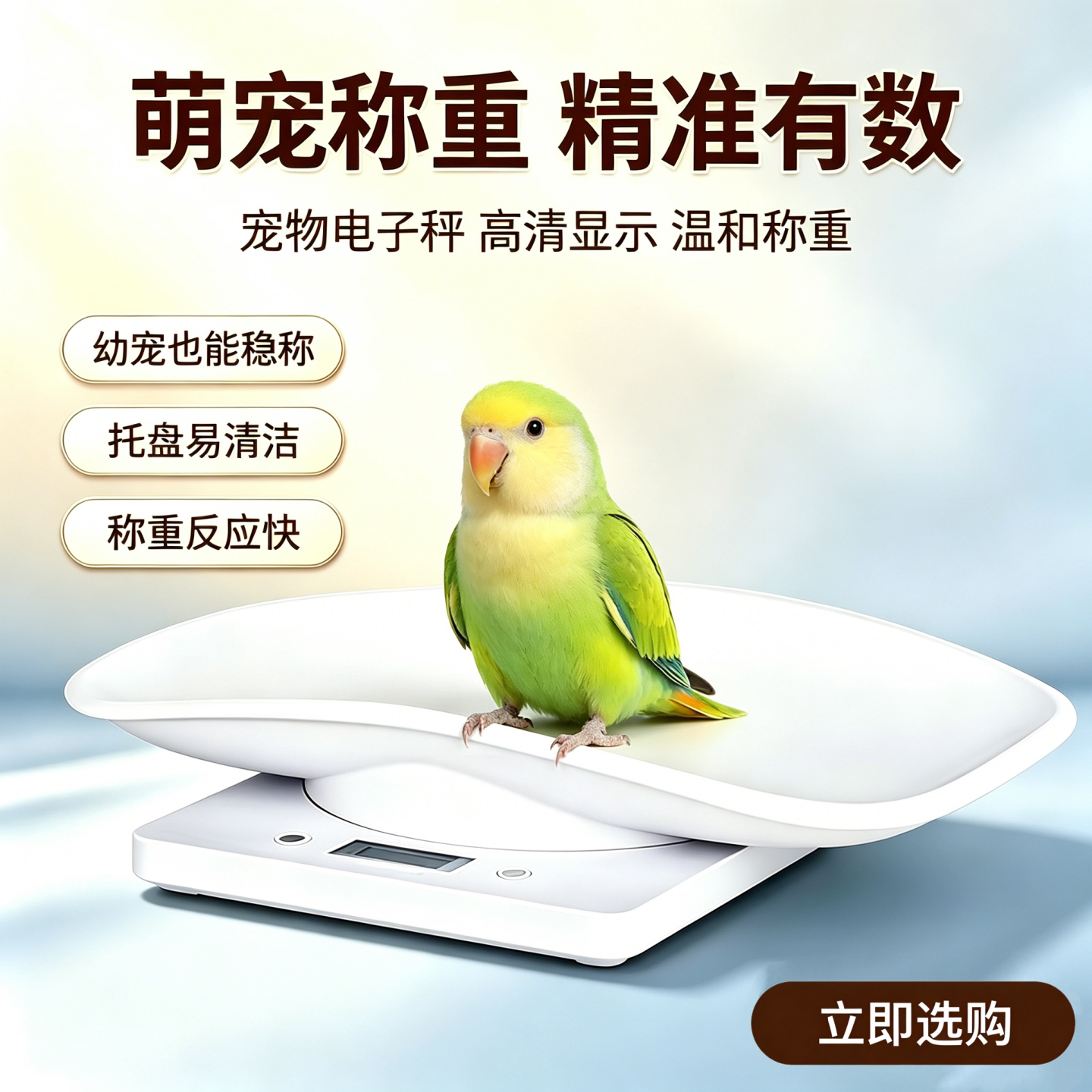 小型宠物专业体重秤小动物称重器