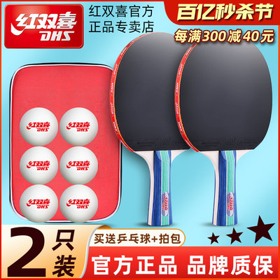 【官方正品】红双喜正品乒乓拍