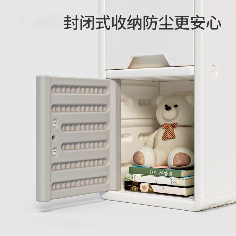婴儿喂养台收纳柜落地多层置物整理箱抽屉式储物柜儿童玩具收纳架