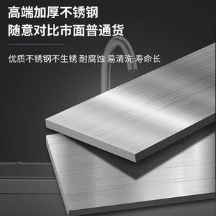 厨房不锈钢水槽一体柜洗菜盆橱柜手工洗菜池水池柜家用洗碗槽带柜