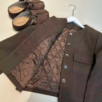 时尚百搭宽松显瘦双面澳绒外套