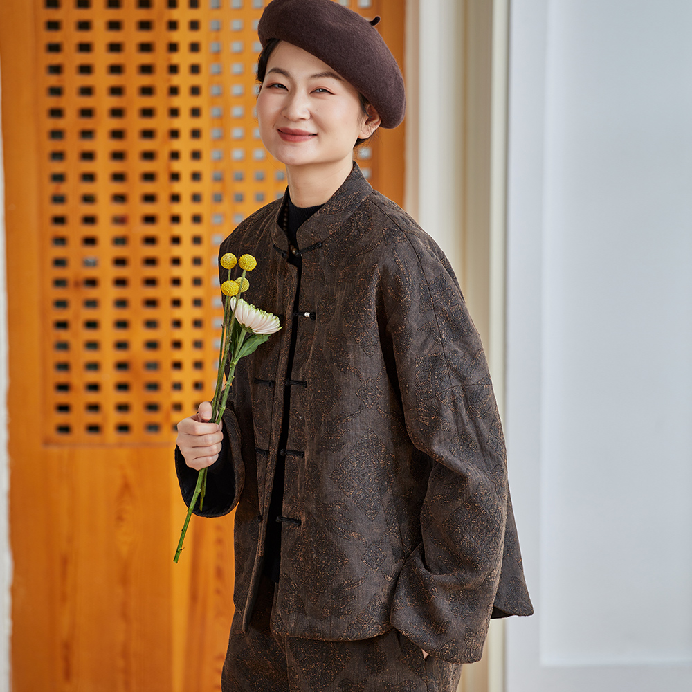 布小匠冬季保暖棉服外套