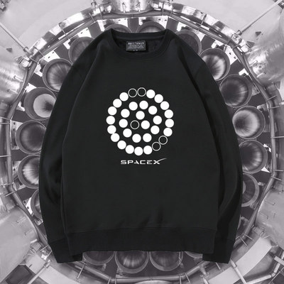 SpaceX猛禽发动机卫衣男女