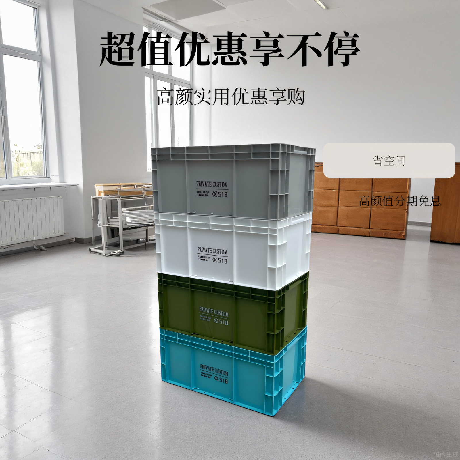 加厚高品质周转箱（量大有优惠）