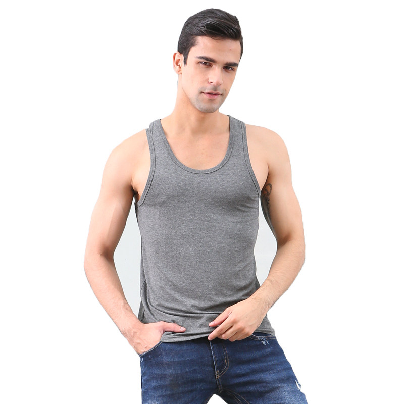 夏季莫代尔肥佬吊带特大号胖子男士宽松加肥加大码背心200斤外穿