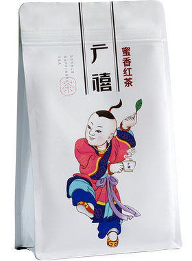 广禧优品袋装蜜香红茶300g