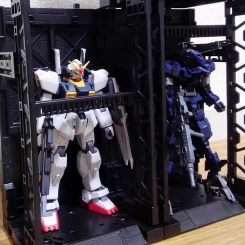 国产高达格纳库HG/RG展示台模型收纳架卡通动漫人物收纳盒