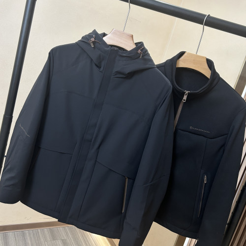 H系！三合一！外壳是羽绒服~秋冬男士可拆卸内胆防风防水外套剪标