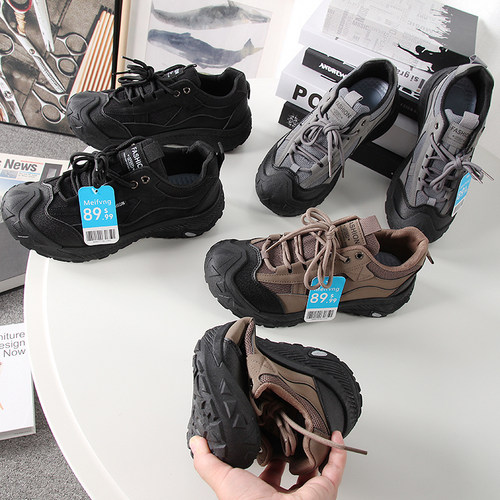 华萨驰登山鞋户外徒步透气运动鞋