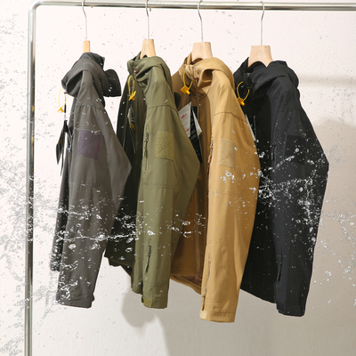 超值连帽防风防水冲锋衣户外软壳