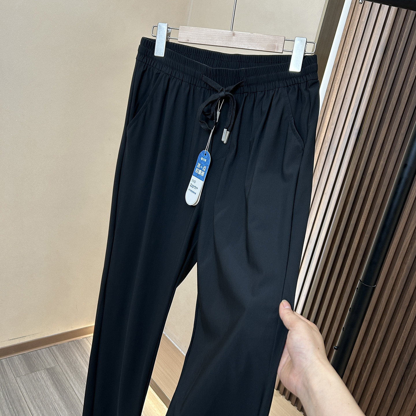 冰丝凉感+内有芯片！情侣夏季男女户外野游速干高弹运动休闲长裤