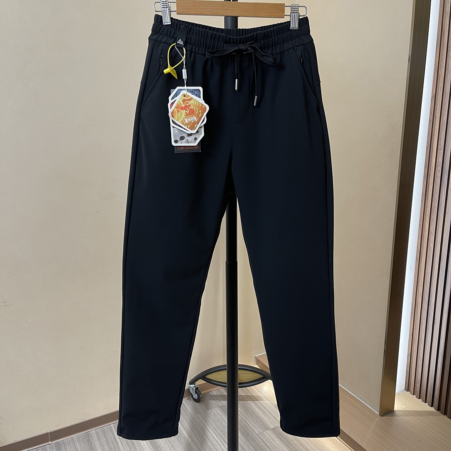 加厚90白鸭绒！男女同款！冬季冲锋型羽绒裤三防弹力腰保暖休闲裤,男装,羽绒裤,淘宝优惠券,粉丝福利购,淘宝优惠卷