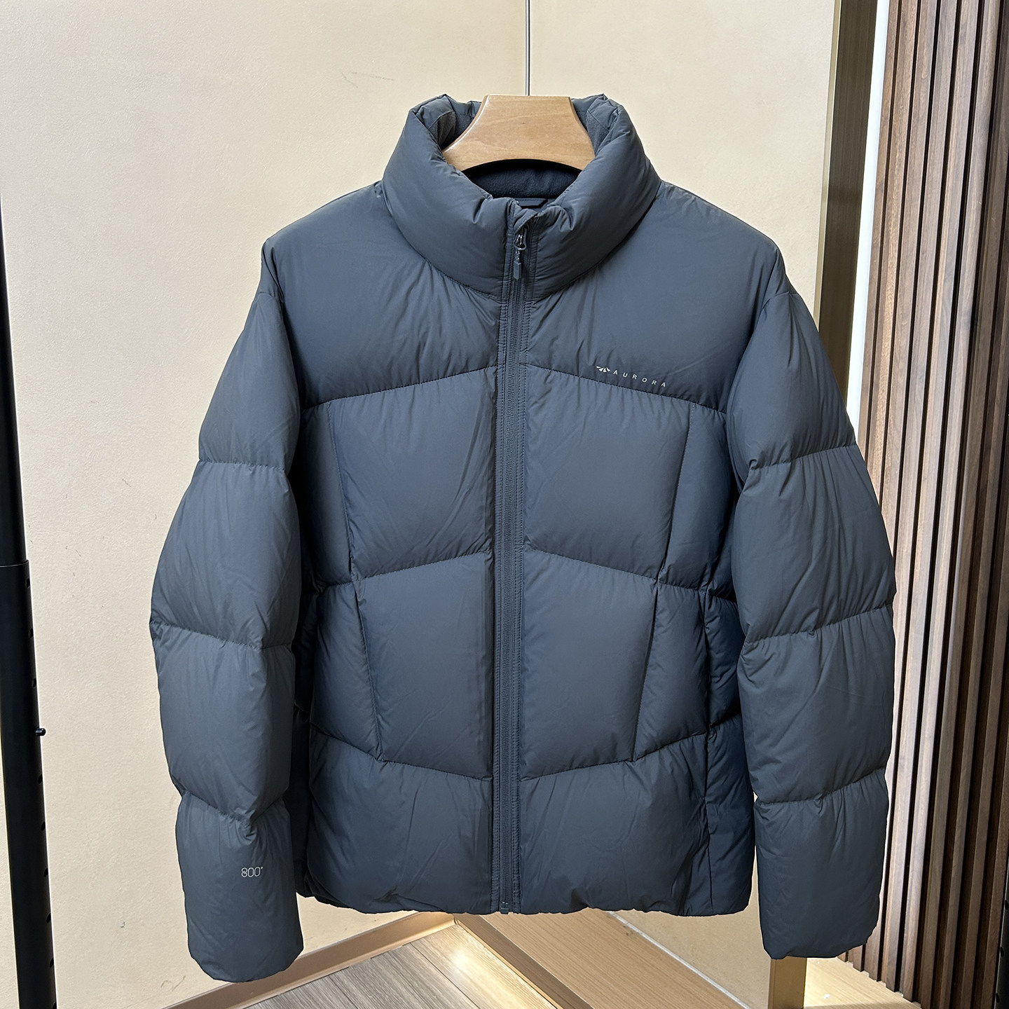 【H家】超轻超暖!800+蓬松度!冬季男士加厚保暖立领羽绒服剪标
