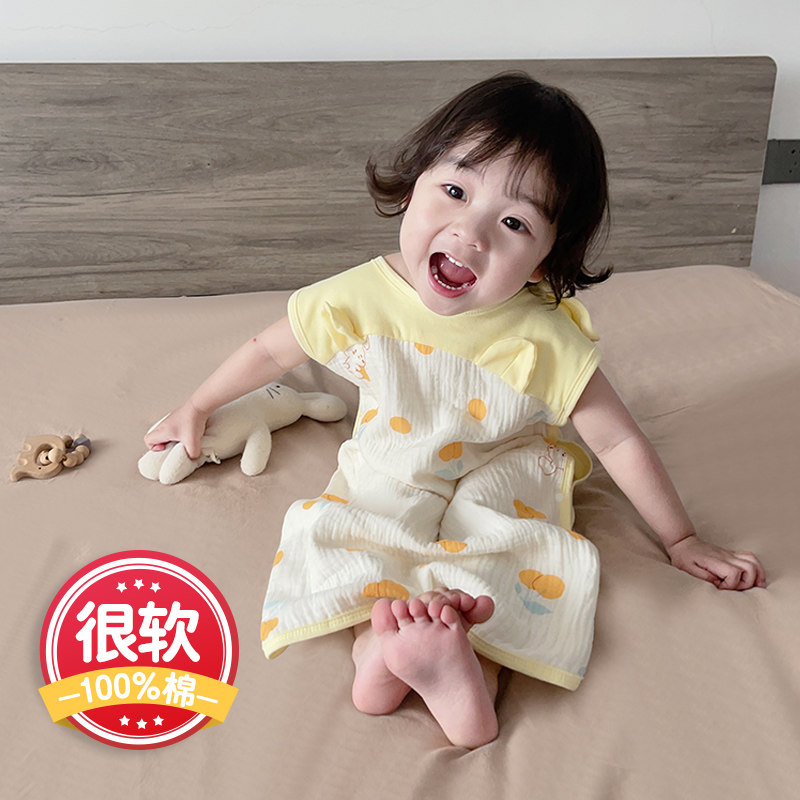 新生儿婴儿纯棉A类儿童睡袋图片