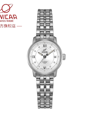 Enicar英纳格手表女瑞士日历夜光时尚自动机械腕表780/50/351aKA