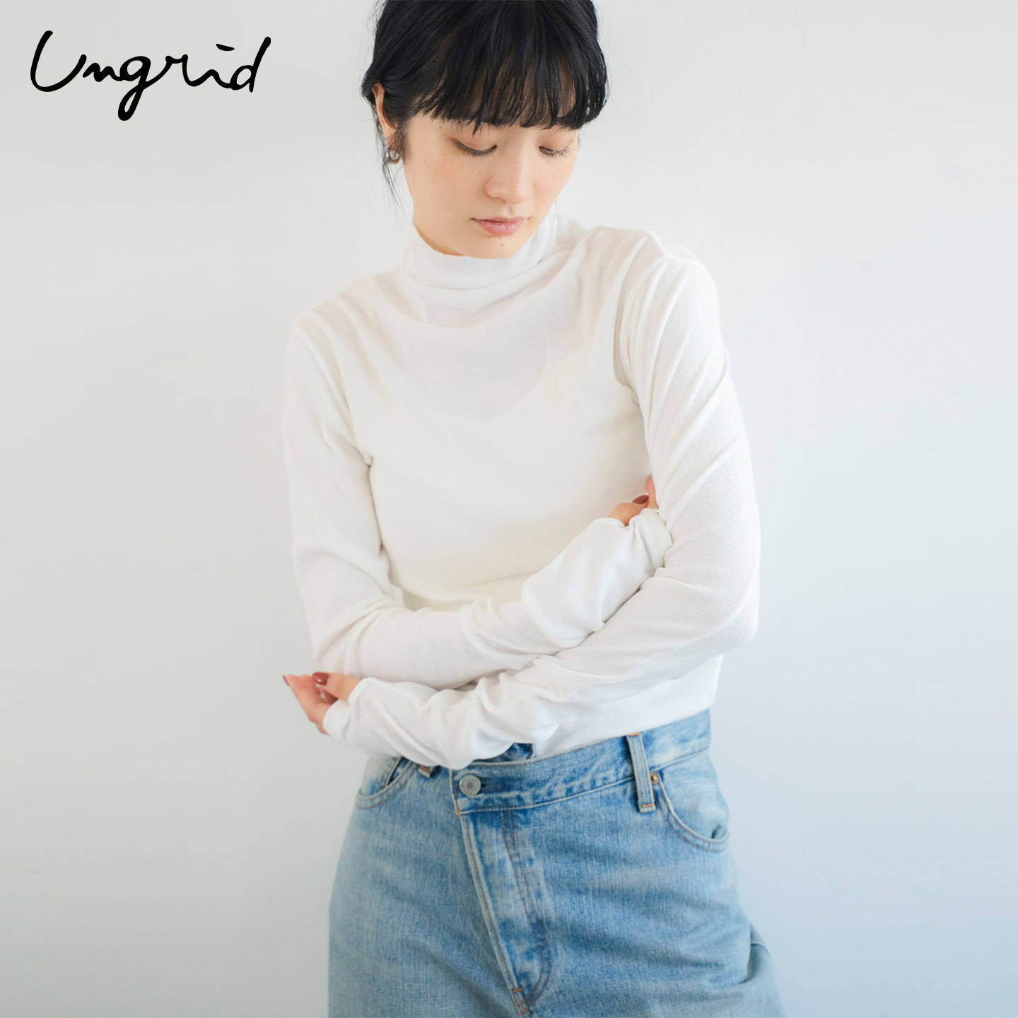 Ungrid25秋冬新品打底毛针织衫