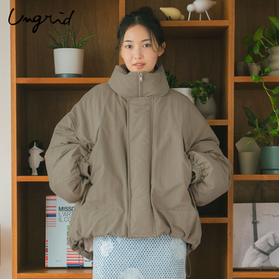Ungrid26春季新品面包服外套女