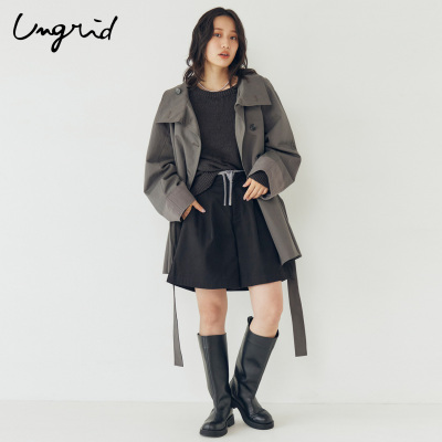 Ungrid26春季新品百慕大休闲短裤