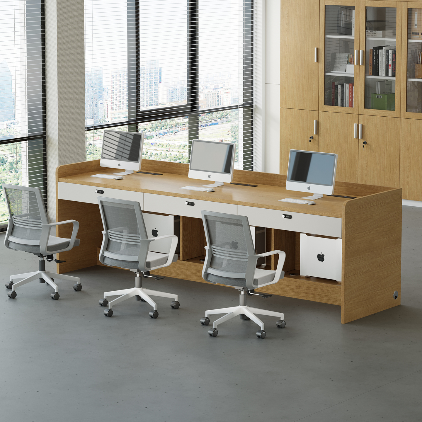 定制德佑贝壳链家房产中介办公