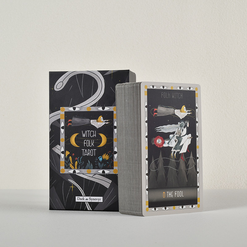Witch Folk 女巫民间塔罗初学者维特伟特教程正版韦特桌游卡牌
