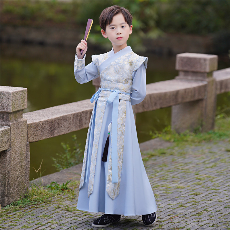 秋冬季男童国学服武侠风侠客汉服