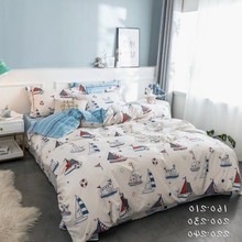 休闲款儿童纯棉四件套地中海风格1