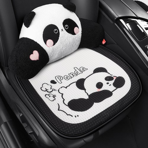 可爱熊猫mini座套骑士卡丁亚运耐力熊灵动通用全包座椅套四座坐垫