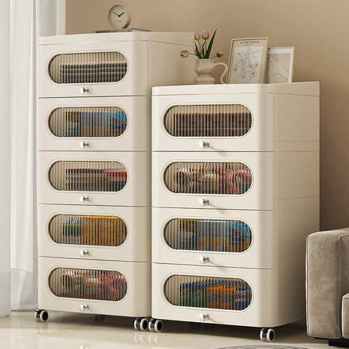 零甲醛加厚抽屉式收纳柜储物柜子