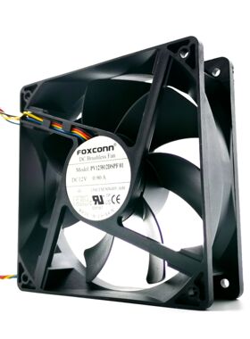 PV123812DSPF 富士康12038 12V 0.9A 12CM机箱大风量静音散热风扇
