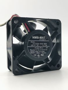 原装 日本NMB 6025 2410SB 3线 B59 24V 安川变频器散热风扇 05W