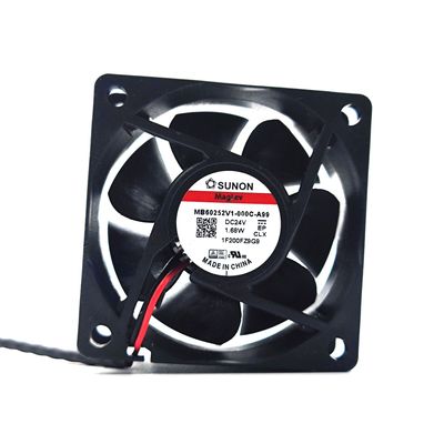 MB60252V1-000C-A99 原装SUNON建准6025 24V 1.68W 6CM变频器风扇