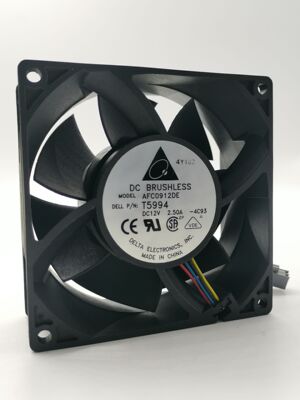 AFC0912DE 原装台达 9038 12V 2.5A 4线PWM 服务器超暴力散热风扇