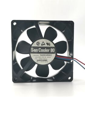 9A0824M402 原装三洋24V 8025 0.05A 8CM变频器超静音散热风扇