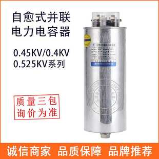 电力并联电容器 供应自愈式 CMKP0.45 圆柱形补偿电容器