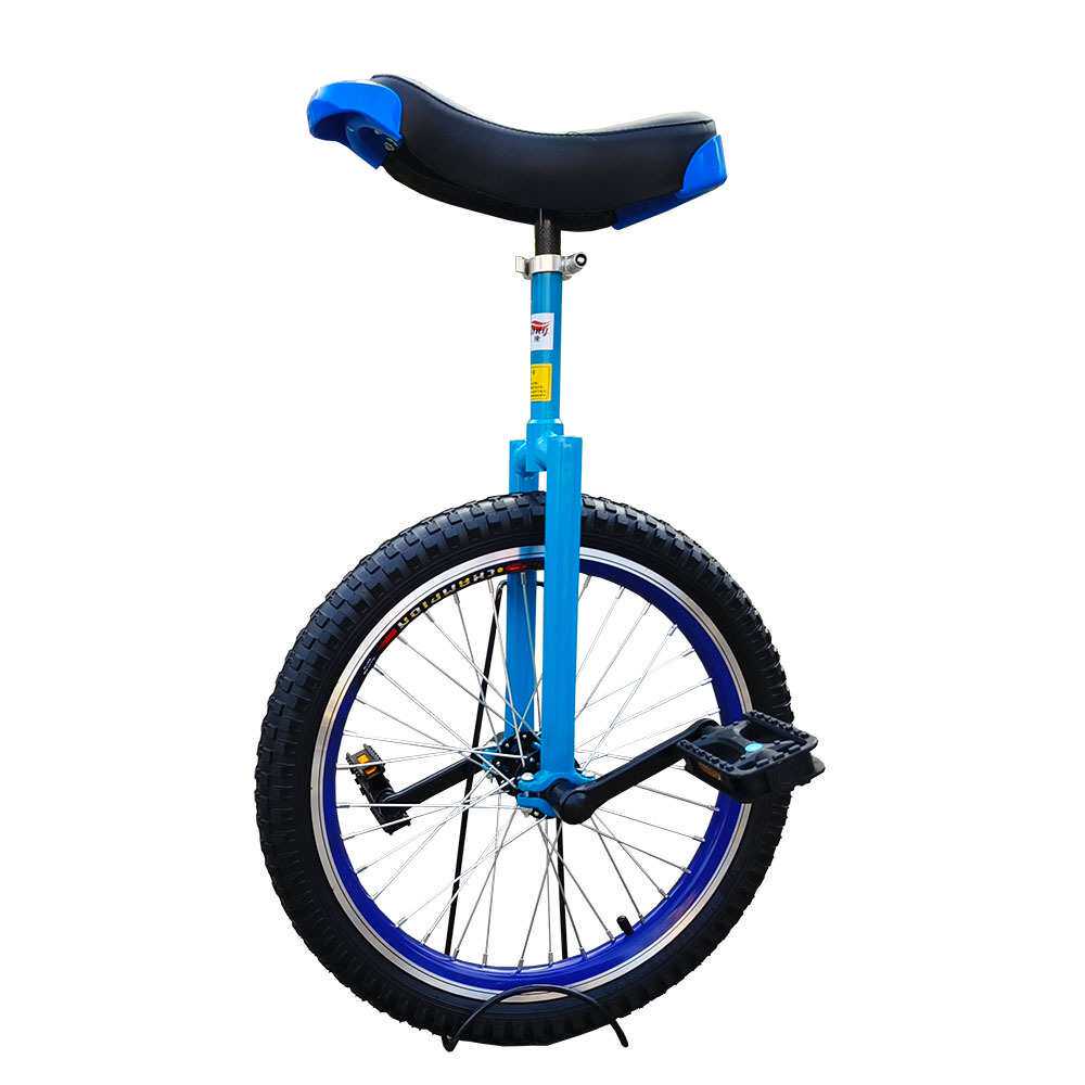 浩隆独轮车2.4粗胎平肩双层加厚铝圈学生儿童成人健身体育游乐