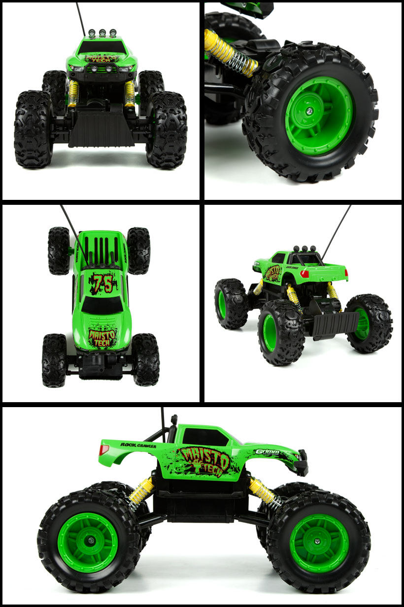 MAISTO ROCK CRAWLER 전기 원격 제어 자동차 암벽 등반 근육 4륜 구동 오프로드 자동차 장난감